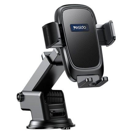 Yesido C262 Car Holder Suction Cup And Windshield Phone Holder - Black