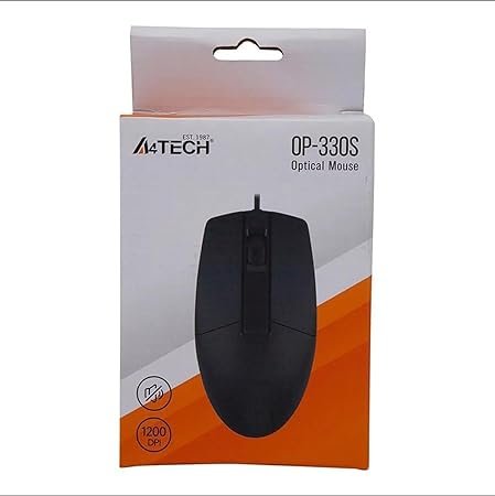 A4Tech OP-330S Wired USB Mouse - SILENT