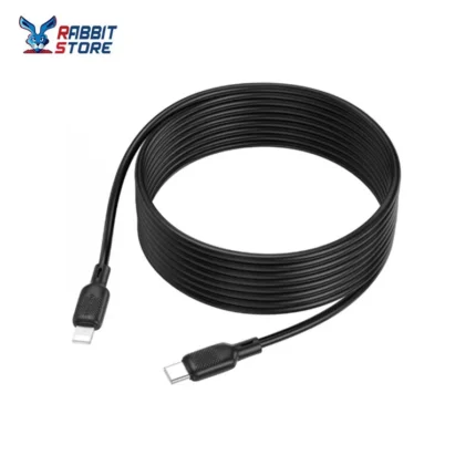 BOROFONE BX113 charging data cable usb c to ip black