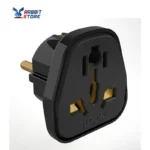 Travel Plug Adapter – Converter - i lock - Black - Image 2