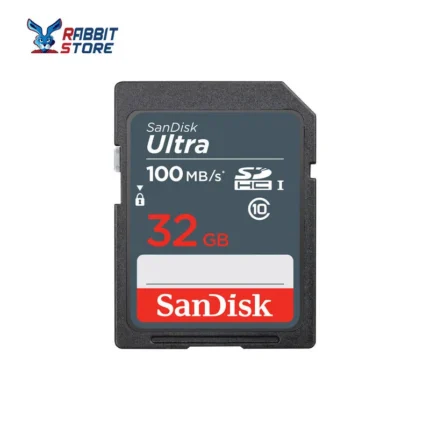 SanDisk 32GB Ultra SDHC UHS-I Memory Card 100MB-s