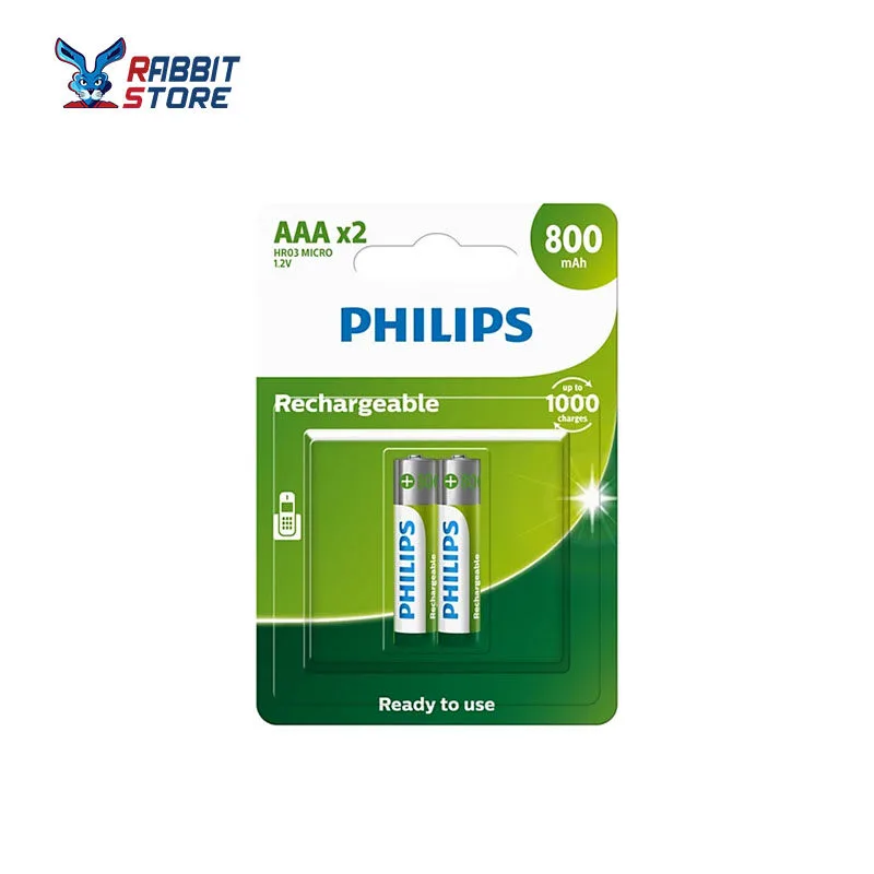 philips Philips Battery AAA rechargeable 800 - hr03 micro 1.2v - Image 1