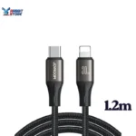 Joyroom S-A25 Light-Speed Series 30W Fast Charging Type-C to Lightning Data Cable, 1.2m – Black