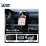 Joyroom SY-A06 Audio-Transfer Series Cable Lightning to 3.5mm AUX Audio Converter 1.2M High-Quality Sound Transmission Compatible with Car Speakers & Headphones – Black - Image 2