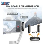 LENSGO Wireless Lavalier Microphone 518c mini Type-c - Image 5