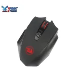 Redragon M655 Ergonomic Wireless Gaming Mouse, Red LED Backlit with 7 Buttons Macro Programmable 4000 DPI for Windows PC Gamer - Image 3