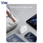 محول قابس السفر الأوروبي من أنكر، USB-C بقوة 15 واط، قابس طاقة دولي مزود بمنفذي تيار متردد، ومنفذي USB-C، ومنفذ USB-A، مثالي لأجهزة iPhone 15 و iPad Air وغيرها، صغير الحجم ومناسب للسفر - الصورة 5