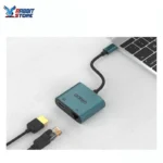 Onten OTN-UC288 2-in-1 USB-C to HDMI 4K Adapter with Ethernet(RJ45)10/100Mbps - Image 3