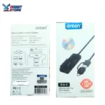 ONTEN UCA312 USB-A & USB-C to SATA Adapter with 3×USB 3.0 Hub – 2.5” HDD/SSD External Enclosure & Multi-Port USB Expansion - Image 10