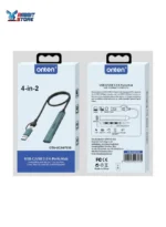 موزع ذكي 4 في 2 من أونتن OTN-UCA9703S، منفذ USB 3.0 واحد + 3 منافذ USB-C - يدعم تقنية OTG - الصورة 6