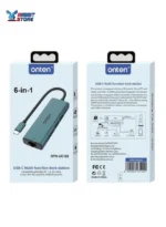 Onten(OTN-UC122) 6 in 1 USB-C to Multi-function Docking Station - Image 3