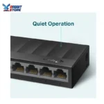 TP-Link Litewave 8 Port (10-100-1000)Gigabit Ethernet Switch | Desktop Ethernet Splitter | Plastic Case | Unshielded Network Switch | Plug & Play | Fanless Quiet | Unmanaged (LS1008G) - Image 4