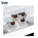 كيبورد ريدراجون وايرد موديل KG010-WN مع إضاءة LED خلفية و أغطية مفاتيح مزدوجة متوافق مع اللابتوب باللغة الإنجليزية - الصورة 5