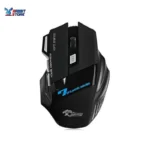 COUGAR-EGY X8 dual mode Bluetooth Wireless Mouse for Laptop with USB C Adapter, 3 in 1 (Bluetooth, 2.4G,Type C) LED Wireless Mouse Rechargeable with 3200 DPI, RGB Light,Mouse for PC,laptop - Black