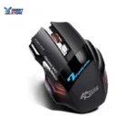 COUGAR-EGY X8 dual mode Bluetooth Wireless Mouse for Laptop with USB C Adapter, 3 in 1 (Bluetooth, 2.4G,Type C) LED Wireless Mouse Rechargeable with 3200 DPI, RGB Light,Mouse for PC,laptop - Black - Image 3