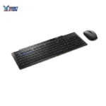 RAPOO 8210M Wireless Keyboard and Mouse Combo, Multi-mode connectivity connect up to 3 Devices simultaneously, BT5.0, BT 3.0 and 2.4 G | Adjustable DPI Optical Mouse English/Arabic Layout(Black) - Image 3
