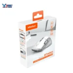 Meetion BTM001 Ergonomic Rechargeable Wireless And Bluetooth Mouse -white - Image 12