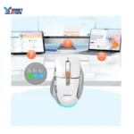 Meetion BTM001 Ergonomic Rechargeable Wireless And Bluetooth Mouse -white - Image 10