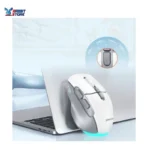 Meetion BTM001 Ergonomic Rechargeable Wireless And Bluetooth Mouse -white - Image 11