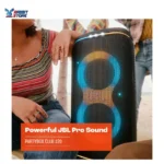 JBL Partybox Club 120 Portable Party Speaker with Pro Sound, Light Show, 12H Battery, IPX4 Splash Resistant, Ergonomic Handle, Powerful 160W Output, Bluetooth Streaming |1 year manufacturer warranty - Image 6