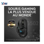 Logitech G502 HERO High Performance Wired Gaming Mouse, HERO 25K Sensor, 25,600 DPI, RGB, Adjustable Weights, 11 Programmable Buttons, On-Board Memory, PC/Mac - Black - Image 4