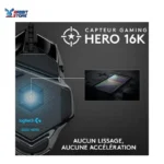 Logitech G502 HERO High Performance Wired Gaming Mouse, HERO 25K Sensor, 25,600 DPI, RGB, Adjustable Weights, 11 Programmable Buttons, On-Board Memory, PC/Mac - Black - Image 2