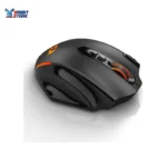 ماوس العاب لاسلكي ميست M691 بمستشعر ضوئي 4800 نقطة لكل بوصة تصميم مريح مع مسند لاصبع الابهام و3 ازرار جانبية وزر فاير رابيد من ريدراجون - الصورة 2