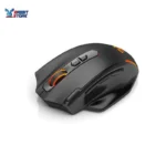ماوس العاب لاسلكي ميست M691 بمستشعر ضوئي 4800 نقطة لكل بوصة تصميم مريح مع مسند لاصبع الابهام و3 ازرار جانبية وزر فاير رابيد من ريدراجون - الصورة 3