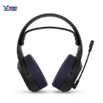 لينوفو سماعة راس لاسلكية للالعاب H410 من ليجيون، بلوتوث او اتصال USB-A 2.4 GHz، خفيفة الوزن (304 جرام)، عصابة راس قابلة للتعديل، ميكروفون قلاب لكتم الصوت، اسود - الصورة 3