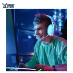 Redragon H848 Bluetooth Wireless Bluetooth Gaming Headset - Lightweight - 7.1 Surround Sound - 40mm Driver - Detachable Microphone - Multiplatforms for PC, PS5/4/3, Switch, Mobile Phone-White - Image 6