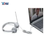 Lenovo 100 Stereo Analog Headset - Cloud Grey -Warranty - Image 3